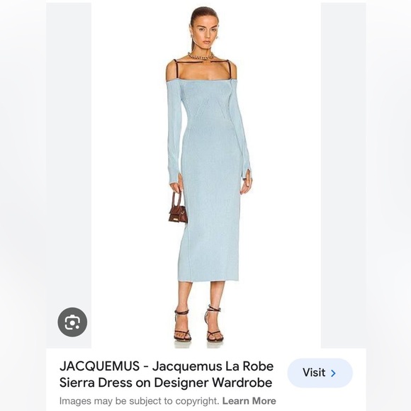 Jacquemus La Robe Sierra Dress- size small - Picture 1 of 9